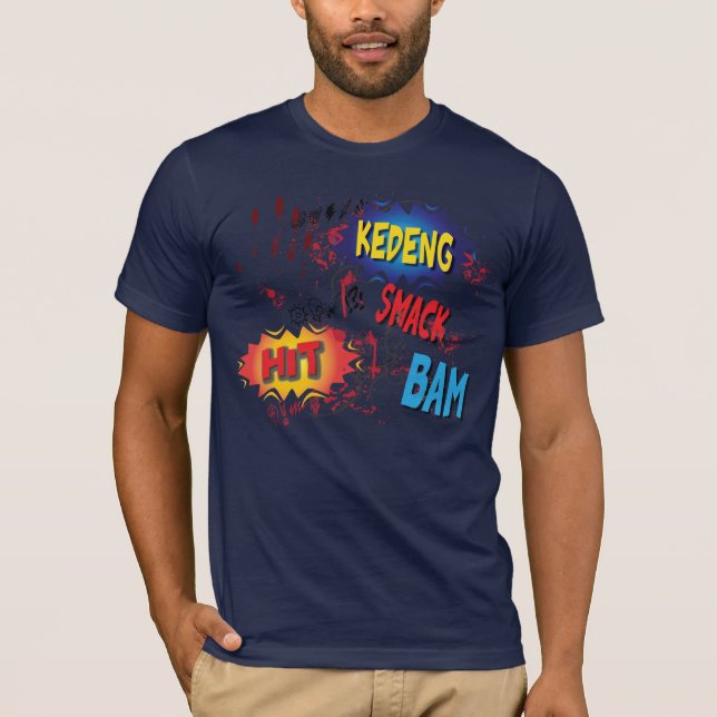 Stripping fighting krav maga t-shirt (Front)