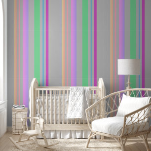  strips colourful wallpaper