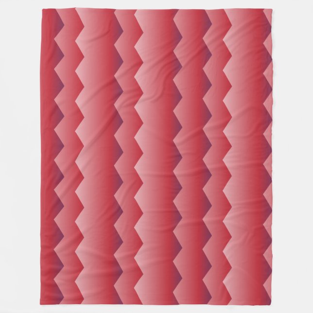 strips Throw Pillow Fleece Blanket (Front)