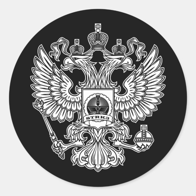 Strk3 Crest Logo Sticker (Front)