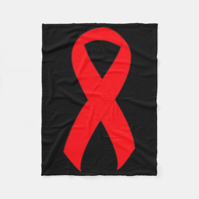 Stroke Awareness Heart Disease Multiple Myeloma Ch Fleece Blanket (Front)