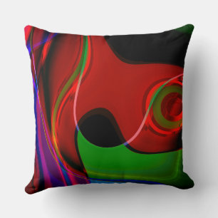 Stroke curve with slight overlap over red to green cushion