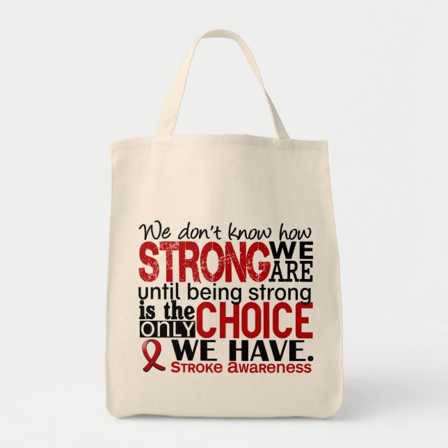 Stroke How Strong We Are Tote Bag (Front)