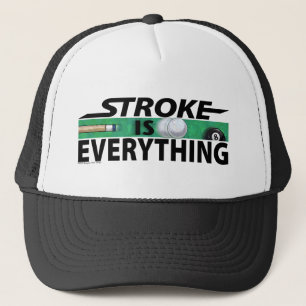 Stroke is Everything 8 Ball Trucker Hat