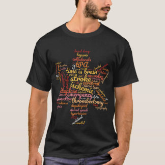 Stroke Ischemic Brain Neuro Nurse Doctor T-Shirt