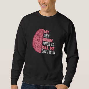 Stroke Survivor Stroke Awareness Rehab Stroke Warr Sweatshirt