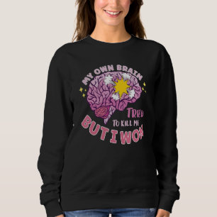 Stroke Survivor Stroke Awareness Rehab Stroke Warr Sweatshirt