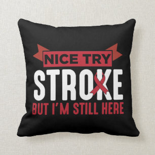 Stroke Survivor Supporter Stroke Awareness Cushion