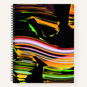 Strokes of lines notebook