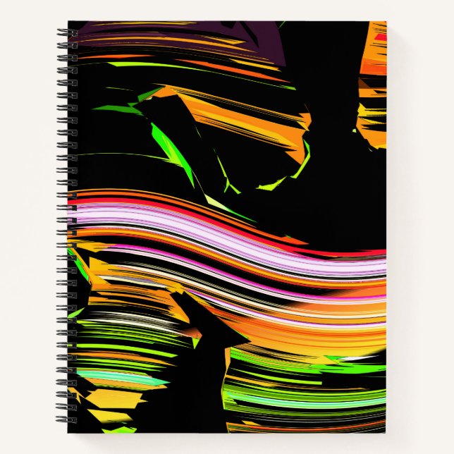 Strokes of lines notebook (Front)
