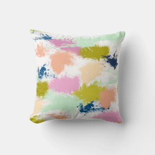 Strokes , paints cushion