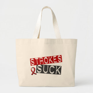 Strokes Suck Large Tote Bag