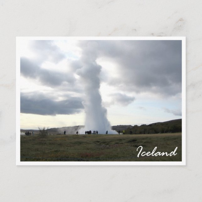 Strokkur Postcard (Front)
