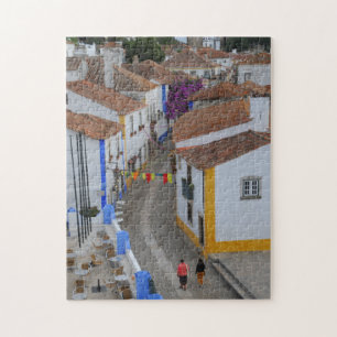 Stroll through Obidos, Portugal Jigsaw Puzzle