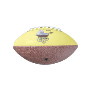 Stroller cartoon illustration  football