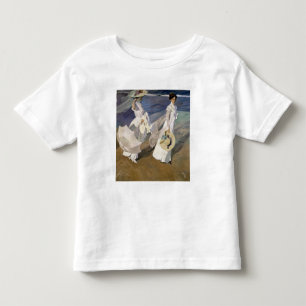 Strolling along the Seashore, 1909 Toddler T-Shirt