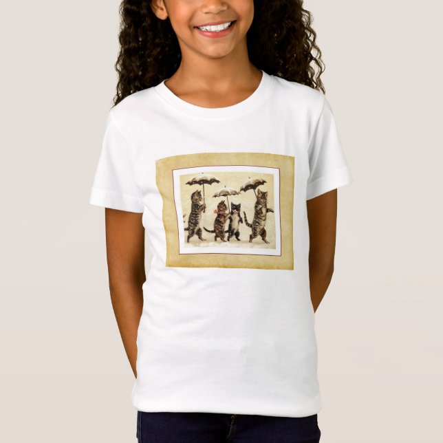 Strolling Cats T-Shirt (Front)