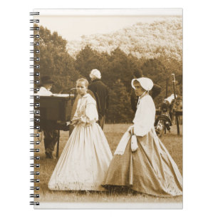 Strolling on the Battlefield Spiral Notebook