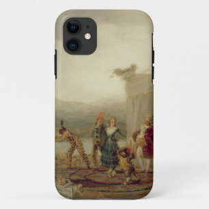 Strolling Players, 1793 (oil on tin plate) Case-Mate iPhone Case