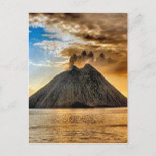 Stromboli Postcard