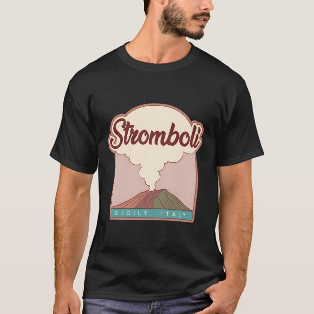 Stromboli � Sicily, Italy  T-Shirt (Front)