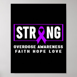 Strong - Addiction Awareness Poster