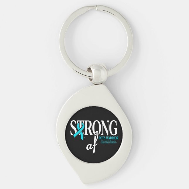 STRONG af...POTS Key Ring (Front)