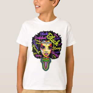 Strong African Queen for Women - Proud Black Histo T-Shirt