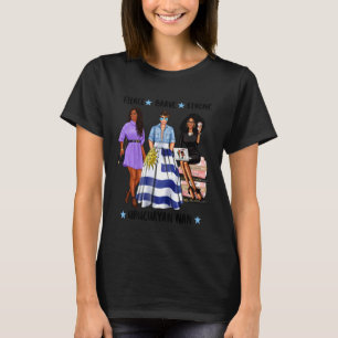 Strong Afro Uruguayan Nan Uruguay Flag Woman T-Shirt