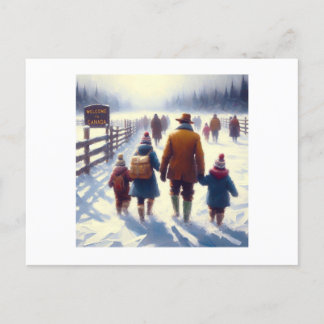 Strong and Free Canada,  Postcard