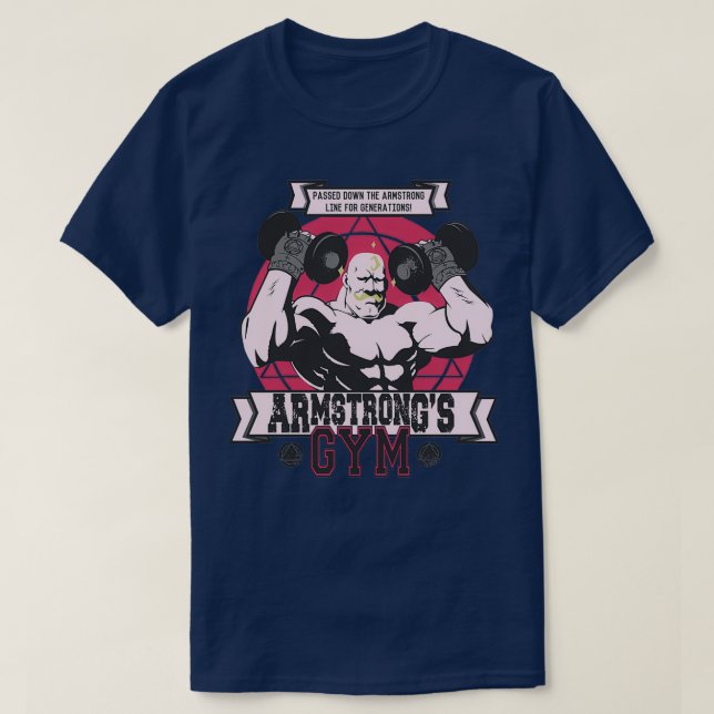 Strong Arm Gym Classic TShirt (Design Front)