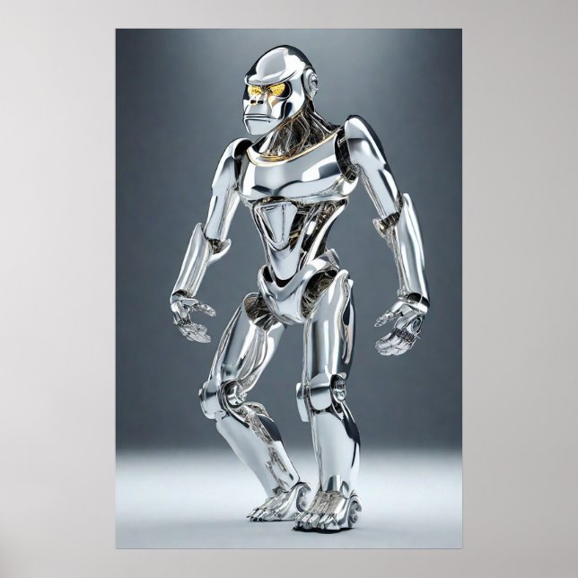 Strong-As-Steel Ape Poster v2 (Front)