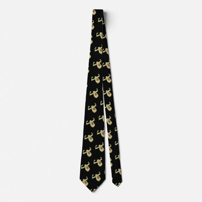 Strong avocado tie (Front)