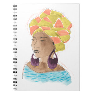 Strong & Beautiful Lady Notebook