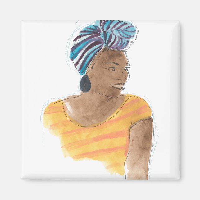 Strong & Beautiful Magnet (Front)