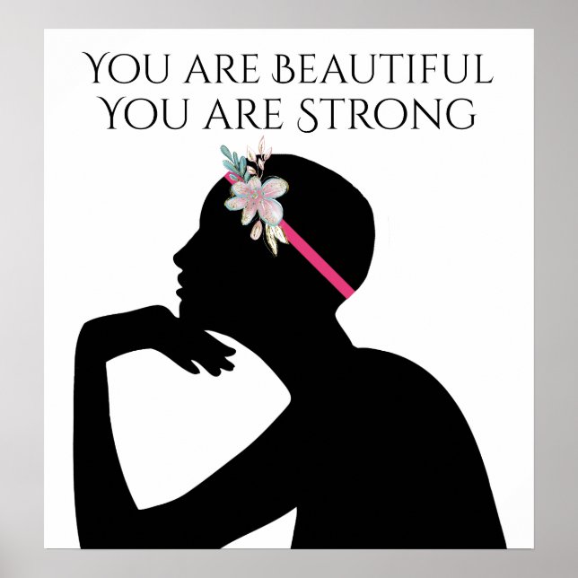 Strong Beautiful Woman sm. version Poster (Front)