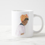 Strong & Beautiful Woman Smiling Large Coffee Mug<br><div class="desc">Strong & Beautiful I by June Erica Vess. | 144372Z</div>