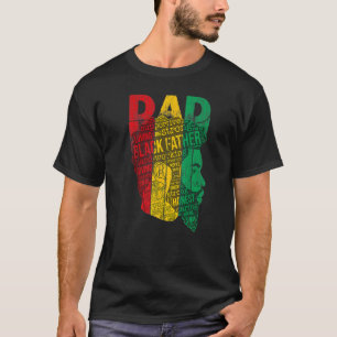 Strong Black Dad King African American T-Shirt