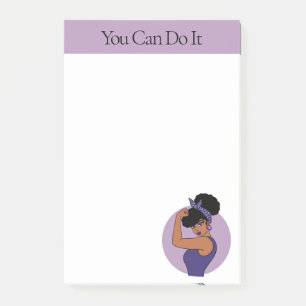 Strong Black Woman Post-it Notes