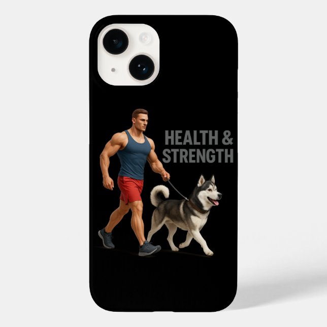 Strong Body, Strong Mind: The Power of Movement Case-Mate iPhone Case (Back)