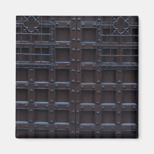 Strong Brown Iron Door Magnet