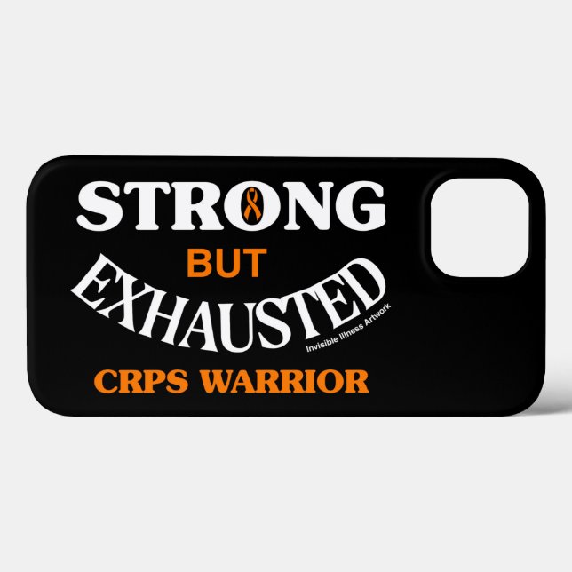 STRONG but Exhausted...CRPS Case-Mate iPhone Case (Back (Horizontal))
