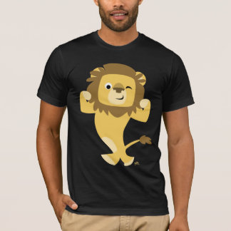 Strong Cartoon Lion T-shirt