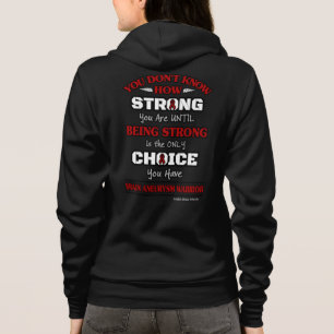 Strong/Choice...Brain Aneurysm Hoodie
