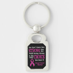 Strong/Choice...Breast Cancer Key Ring