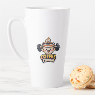 Strong Coffee Latte Mug