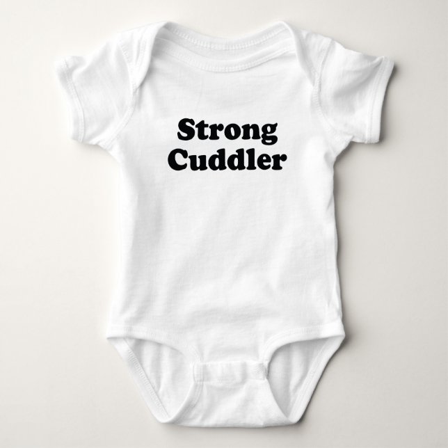 Strong Cuddler Baby Bodysuit (Front)