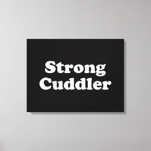 Strong Cuddler Canvas Print