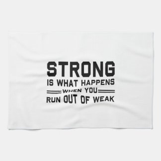 Strong Defined Tea Towel
