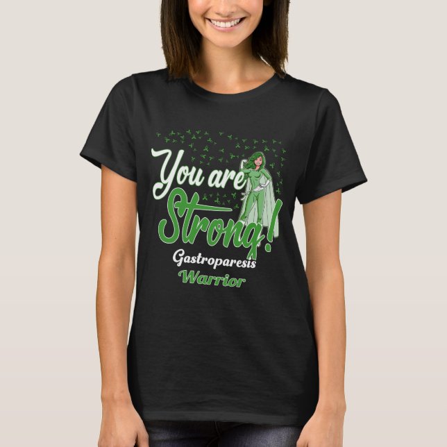 strong gastroparesis warrior T-Shirt (Front)